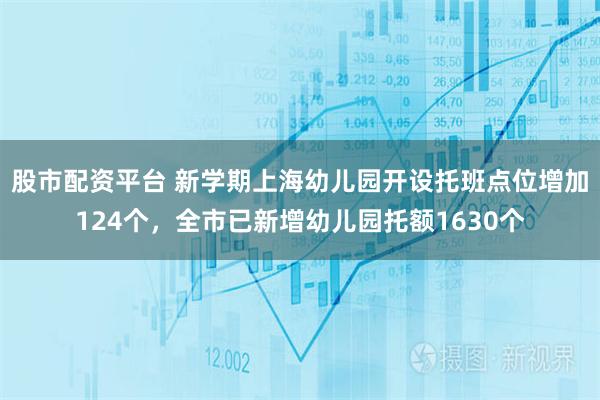 股市配资平台 新学期上海幼儿园开设托班点位增加124个，全市已新增幼儿园托额1630个